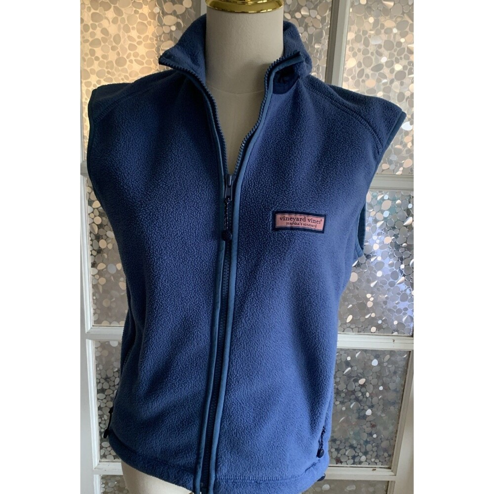 Vineyard Vines Fleece Vest Women's XS Spring Summer Golf Outdoors Hiking